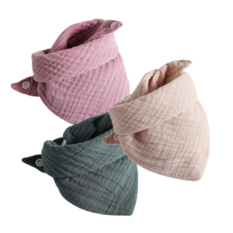 Bavoirs Bandana pour bébé, bavoirs bave pour garçons filles, bavoirs dentition unisexes, confortables absorbants, pour