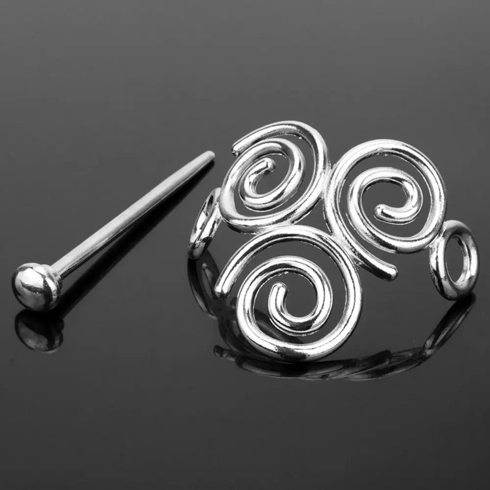 Accessoires pour cheveux, Corset en alliage de pierres précieuses, outil de conception de coiffure, bâton de cheveux à nœud celtique, couronne de cheveux de Style ancien, épingle à cheveux Hanfu