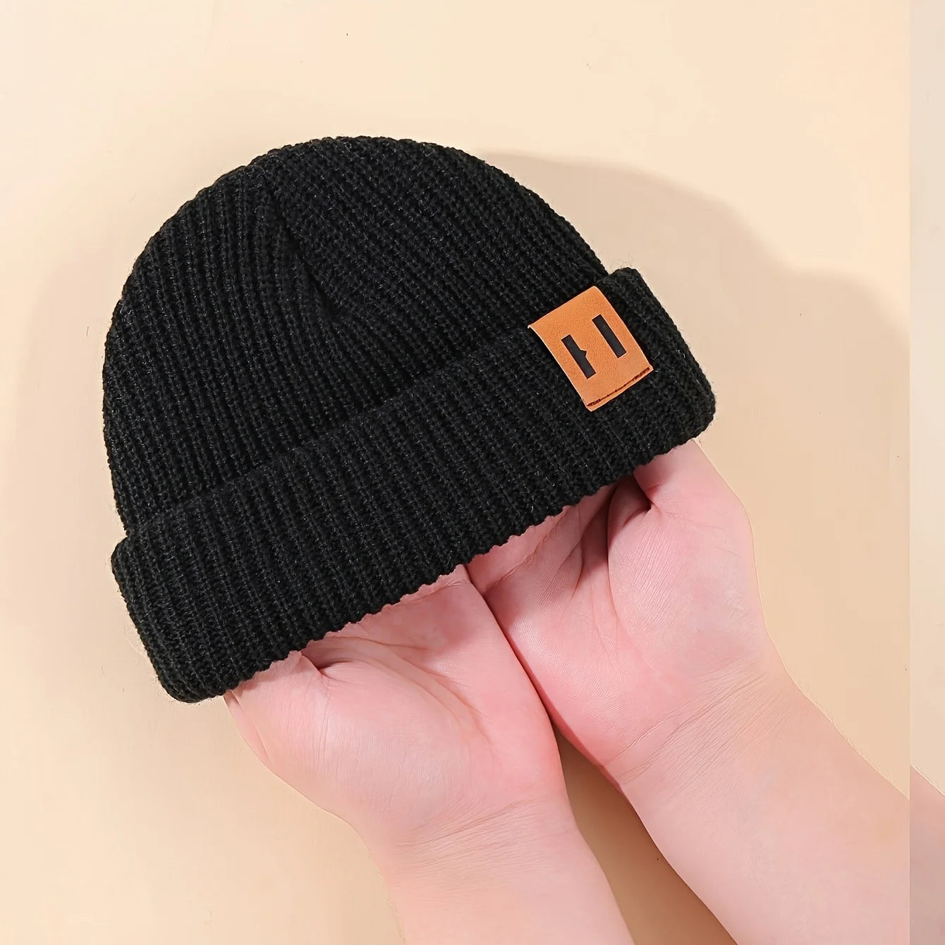 1/2/3 pièces tricoté hiver bébé chapeaux pour enfants garder nouveau-né infantile bonnets pour garçons filles bébé accessoires nouveau-né