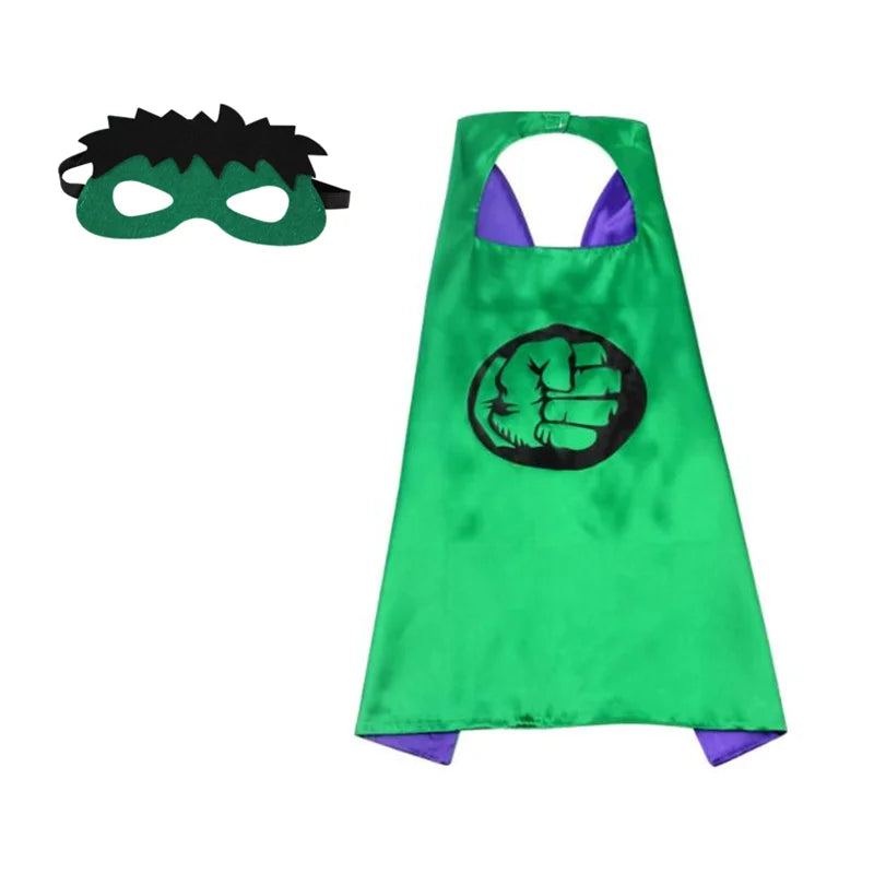 Capes de super-héros pour enfants de 3 à 10 ans, cadeaux pour garçons, Costumes habillés de dessin animé, fournitures de fête, cadeaux de pâques