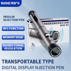 Novo Pen 6 Nordisk stylo d'injection d'insuline transportable Injection domestique 3ml compteur de glycémie diabète surveillance de la glycémie
