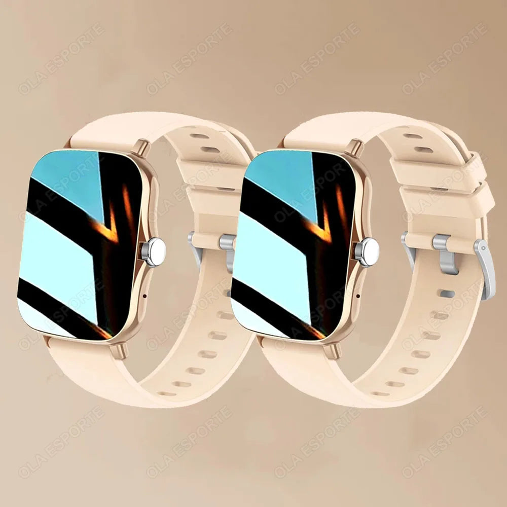 2025 nouvelle montre intelligente hommes femmes cadeaux 1.83 ''écran tactile complet Sport Fitness Tracker Smartwatch hommes BT appels numérique smarthwhatch