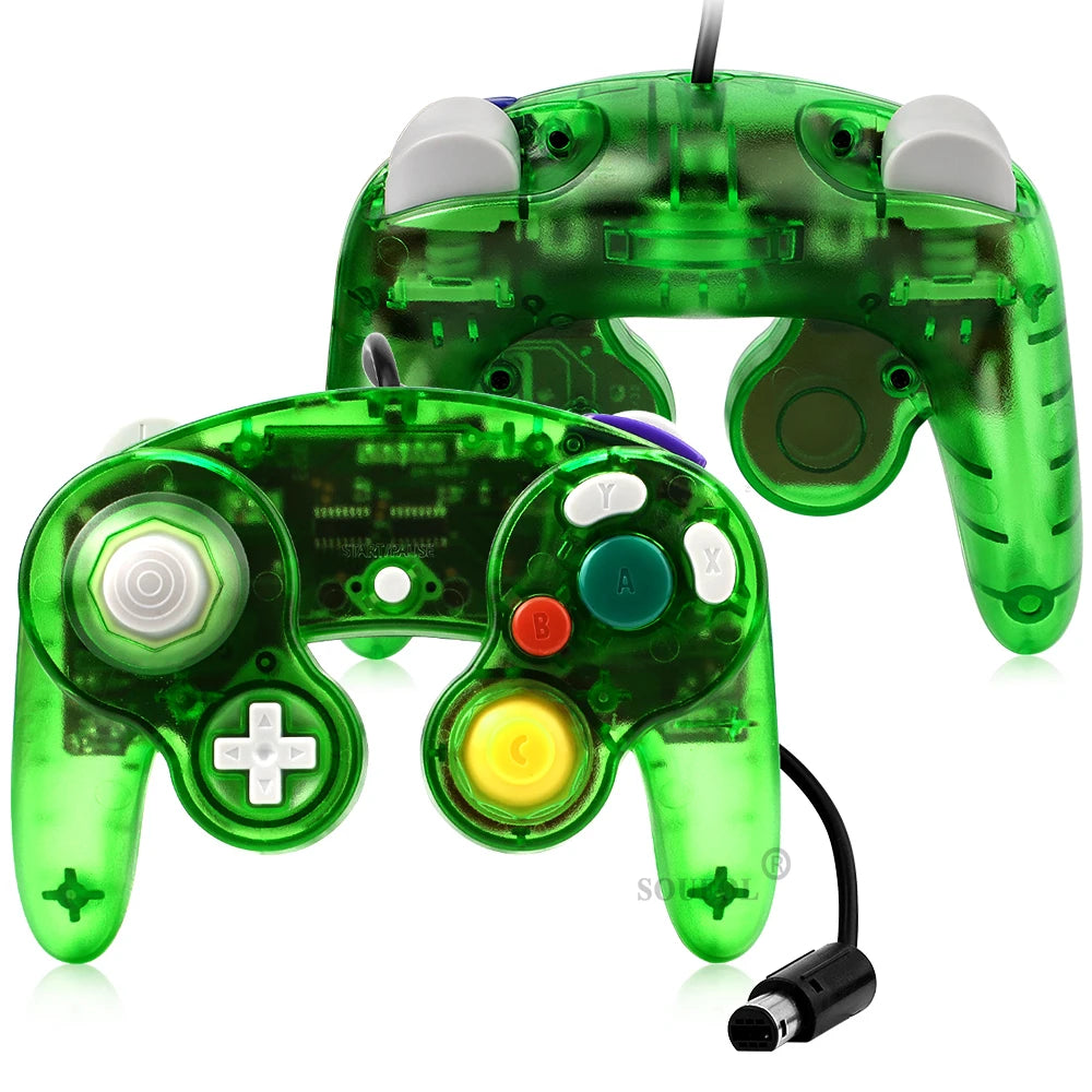 Joystick portatif filaire pour contrôleur NGC, pour nintendo pour manettes Gamecube, accessoires de jeu, livraison directe