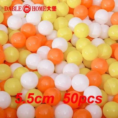 Balle de Sport en plein Air écologique piscine d'eau océan vague balle 50pcs 5.5cm Stress balle d'air jouets drôles pour enfants enfant Ballenbak