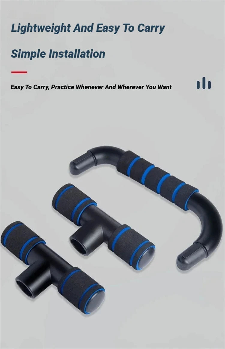 Équipement de Fitness d'entraînement musculaire Portable, poignée en mousse antidérapante, Support Push Up, équipement de Fitness domestique confortable