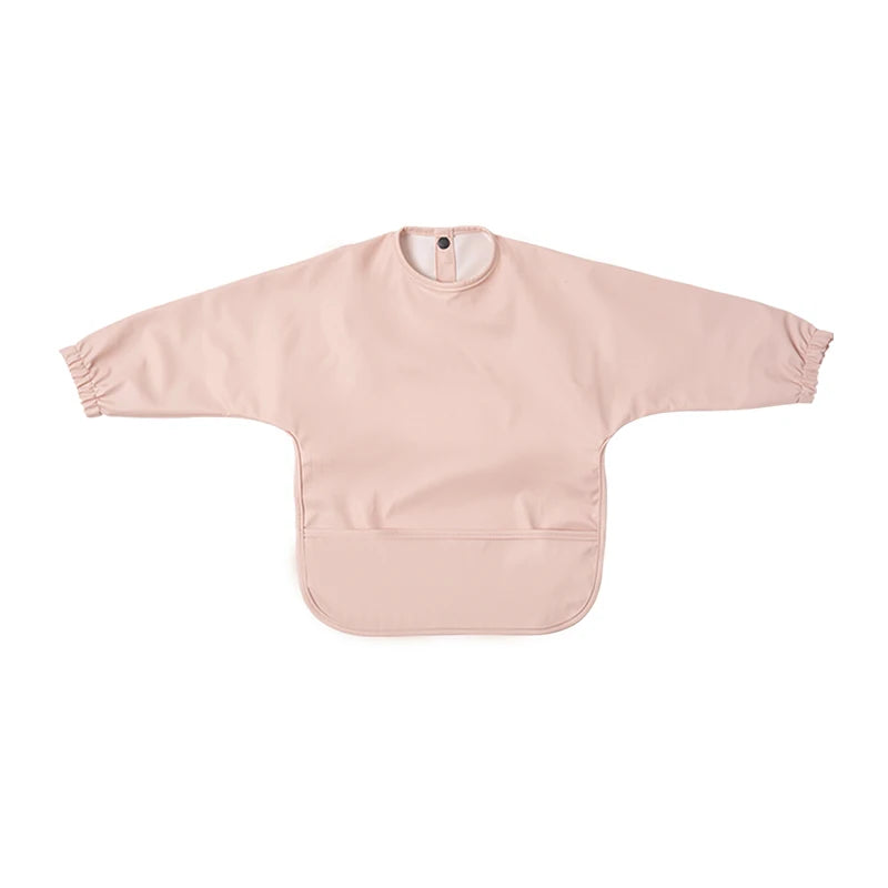 Bavoirs imperméables pour nouveau-né, bavoir blouse de peinture pour enfants à manches longues pour garçons et filles, tablier d'alimentation facile à nettoyer, articles pour bébé