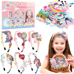 Accessoires pour cheveux pour filles, arts et artisanat, cadeau, Kit de fabrication de bandeaux, cadeaux, Kit de fabrication de bandeaux pour filles, faites votre propre mode
