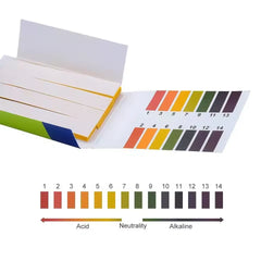 Bandelettes de Test de PH, 80 bandelettes/paquet, contrôleur de PH complet, indicateur 1-14st, testeur de tournesol, papier, Kit de service de sol d'eau, usine