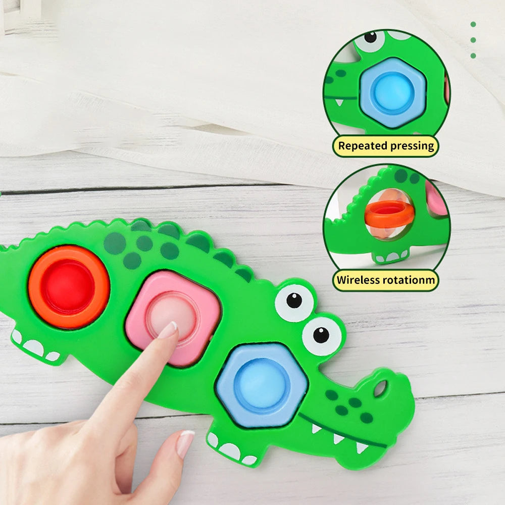 Jouets Fidget à pression des doigts pour enfants, exercice sensoriel des doigts, activité, motricité, soulagement du Stress éducatif, jouet pour enfants, cadeau
