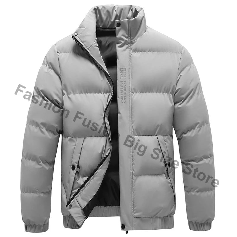 Veste d'hiver pour hommes, Parkas thermiques, manteaux décontractés, classiques, coupe-vent, vestes chaudes rembourrées, vêtements pour hommes