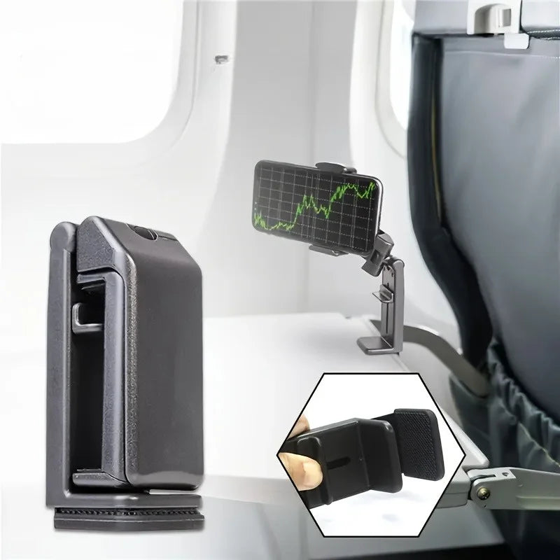 1/2 pièces, support de téléphone-support de voiture et de table pour la visualisation mains libres, le cadeau idéal pour les amateurs de voyage, accessoires de voyage en avion