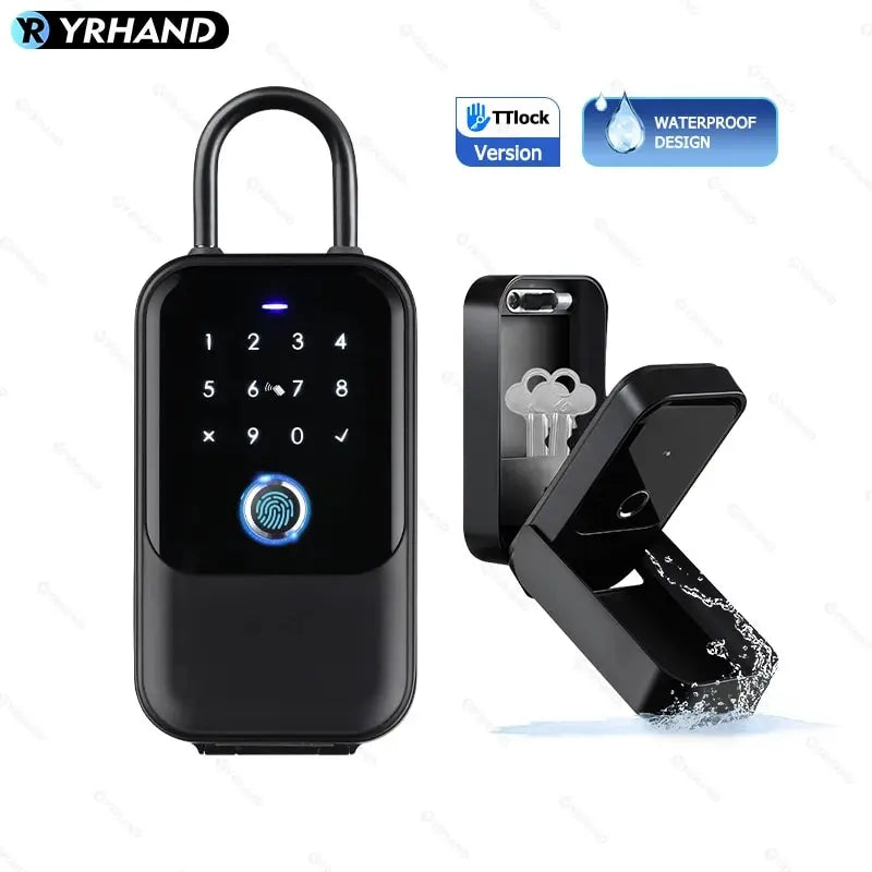 TTlock-Boîte de verrouillage à clé intelligente, sans fil, électronique, application, code numérique, Bluetooth, coffre-fort pour hôte