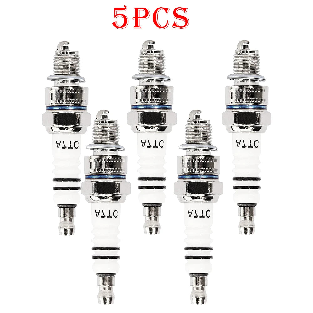 Bougie d'allumage A7TC pour Dean 6 50cc-150cc RL Scooter Pit D343 Pocket Bike Imagomoteur Go Kart facades Bumosquito TaoTao Buyang Roketa Sunl Baja