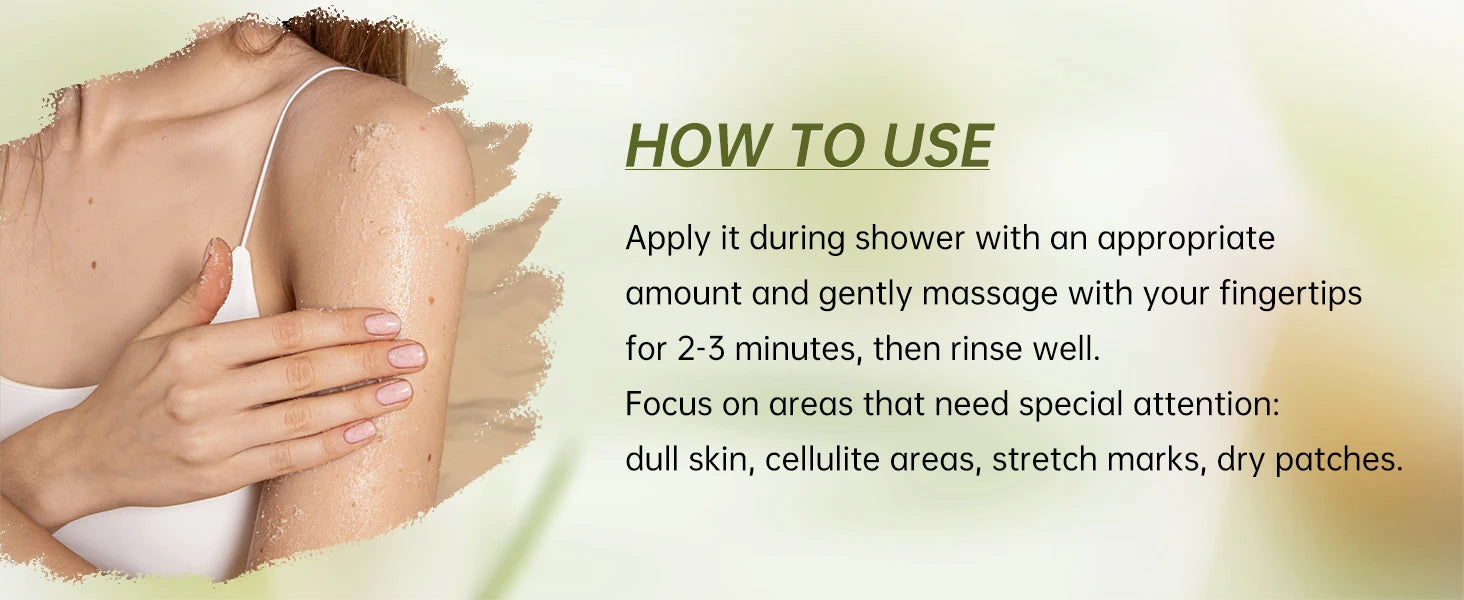 VETES – gommage corporel pour enlever la peau morte, 250g, exfoliant doux, sans Irritation, crème hydratante, nettoie en profondeur, soins du corps
