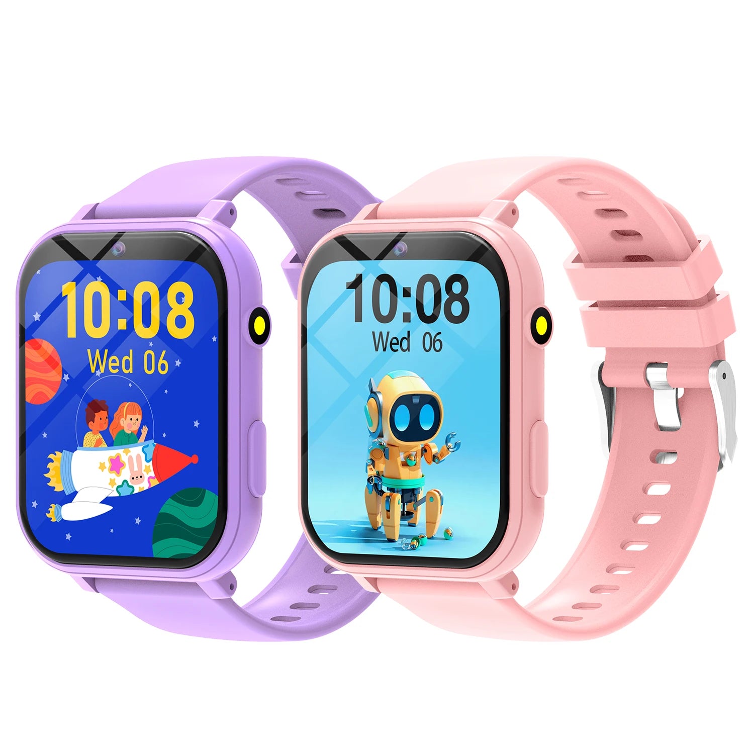 Nouveaux enfants Smartwatch jeux HD caméra frontale surveillance du sommeil lampe de poche électronique écran tactile alarme calculatrice cadeau garçons filles
