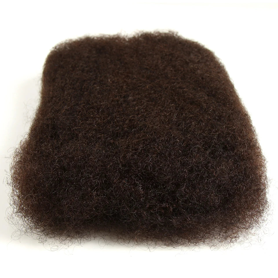 Tresses torsadées de couleur naturelle QVR, cheveux brésiliens Remy sans trame, Afro crépus, en vrac, pour tressage, 1 paquet de 50 g/pièce