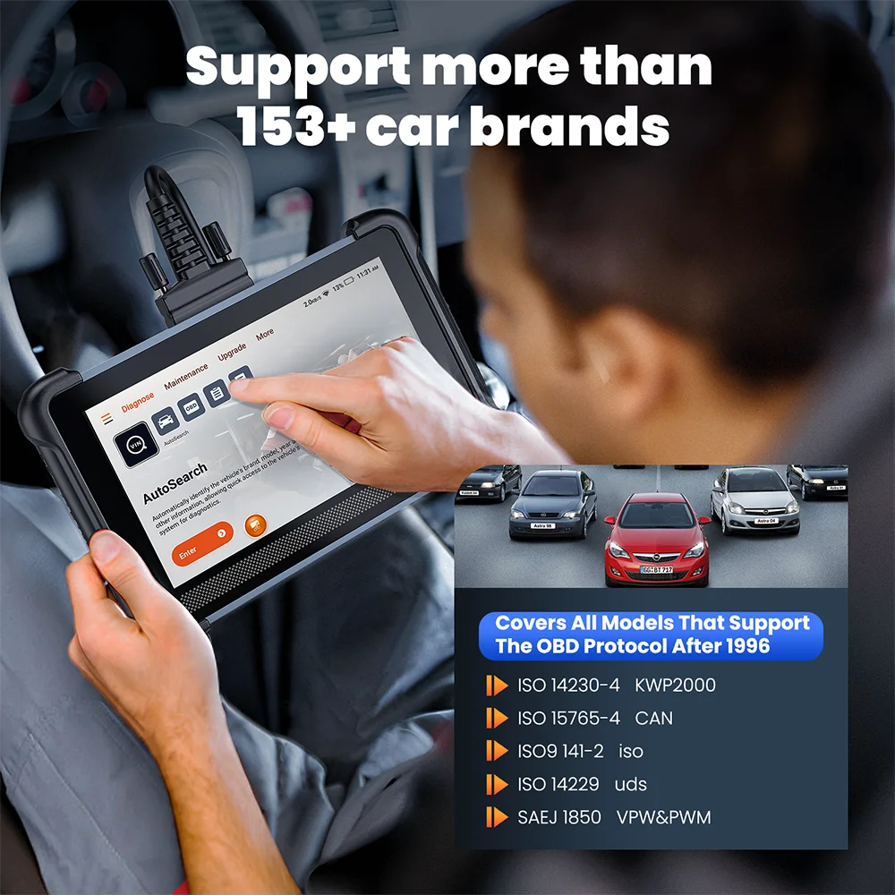 THINKCAR THINKSCAN 672 Car Diagnostic Tools CANFD 28 Resets IMMO DPF Full System Free Lifetime TCM ABS Scan OBD2 Auto Scanner