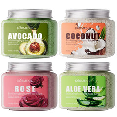 KORMESIC – gommage du visage à l'avocat, crème pour le corps, Lotion hydratante, nettoyage en profondeur, Anti-rides, exfoliant, soins pour la peau