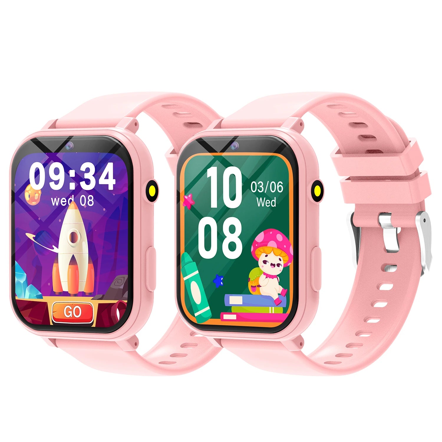 Nouveaux enfants Smartwatch jeux HD caméra frontale surveillance du sommeil lampe de poche électronique écran tactile alarme calculatrice cadeau garçons filles