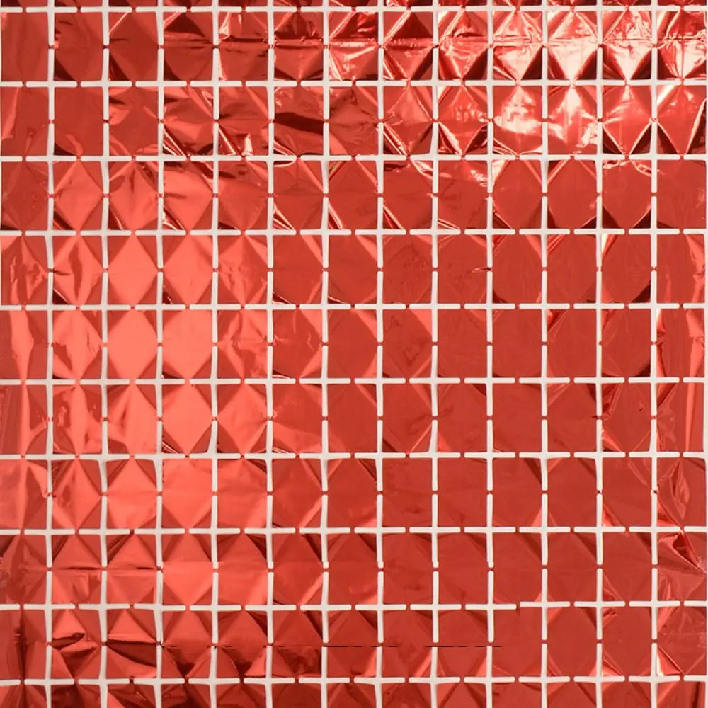 Luxury Wall Backdrop Curtain for Decoration by ix, Square Sequin Panel