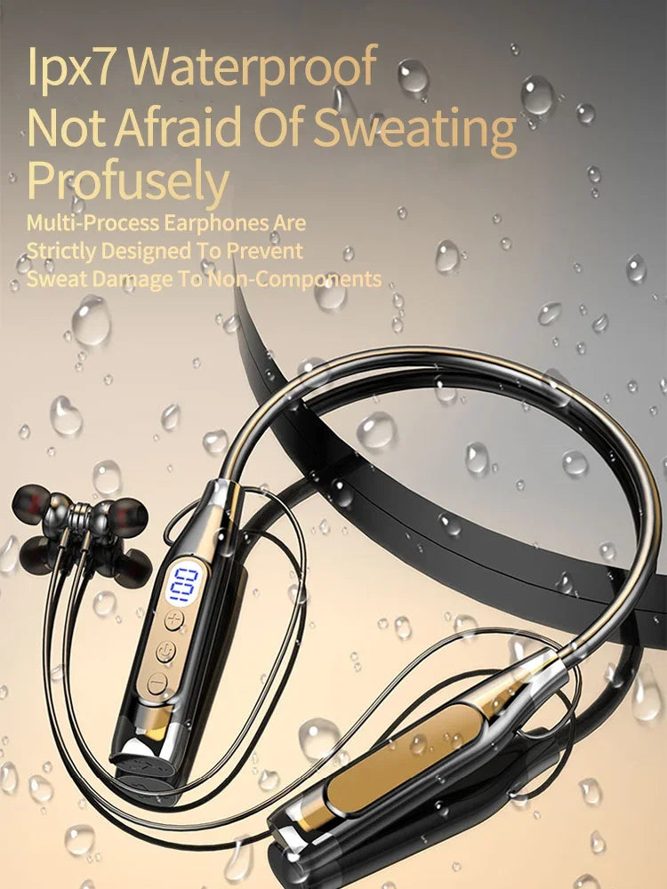 TWS Headphones Earbuds Earphones Earhook, Ecouteurs Bluetooth 5.49 sans Fil Casque Audio avec Haut-parleurs dynamiques de, avec microphone, Son stéréo immersif, 28h d'Autonomie pour Sport, entraînement, Yoga, Extérieur