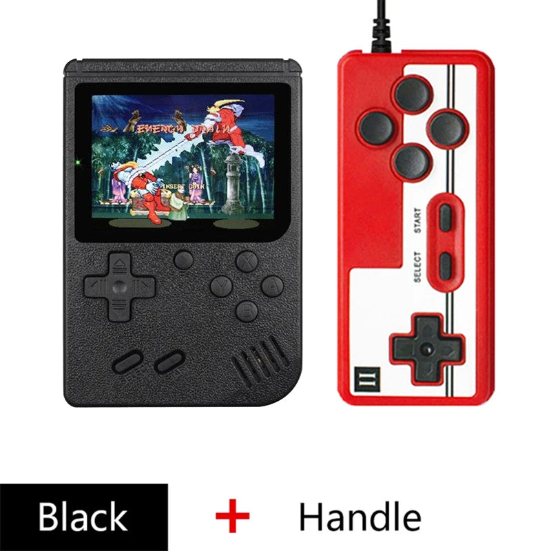 Console de jeu vidéo rétro avec écran Lcd de 2.4 pouces, 400 pouces, Portable, cadeau de noël