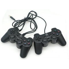 Manette de jeu filaire USB vers PC pour ordinateur portable, manette de jeu pour jeu d'arcade Pandora, 2 joueurs, Winxp, Win7, Win8, Win10