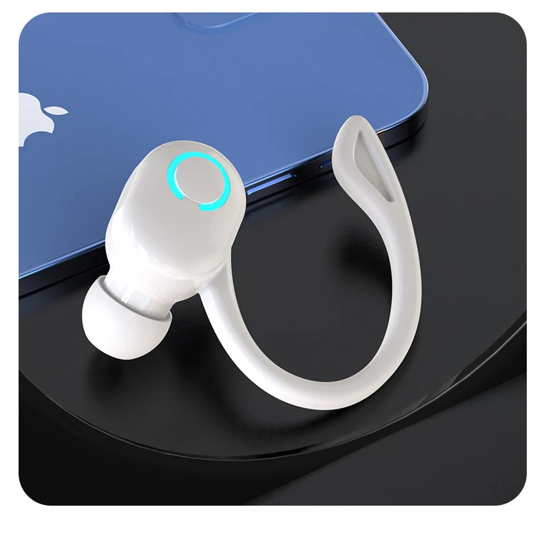 Écouteurs sans fil Bluetooth 5.0, oreillettes intra-auriculaires simples, étanches, TWS, mains libres, pour sport