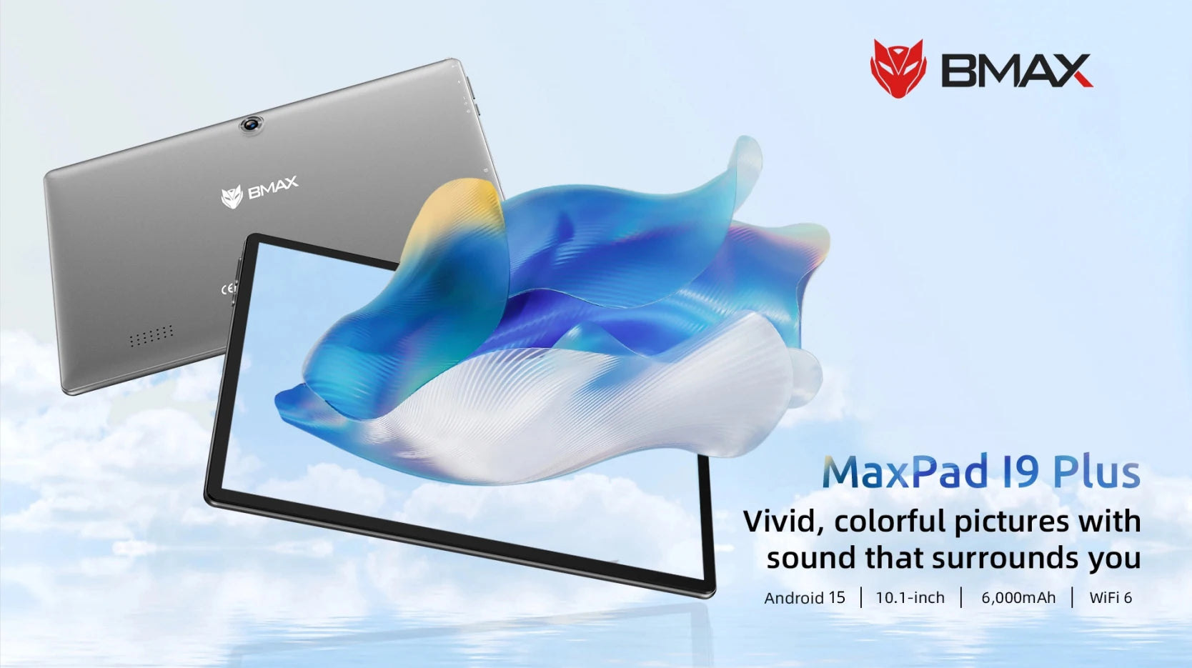 BMAX-Tablette pour enfants I9 Plus, Android 15, GPU G522EE, 8 Go de RAM, 64 Go, Dean, Allwinner, RK3562, 10.1 pouces, Façades Core Port, PC, WiFi 6