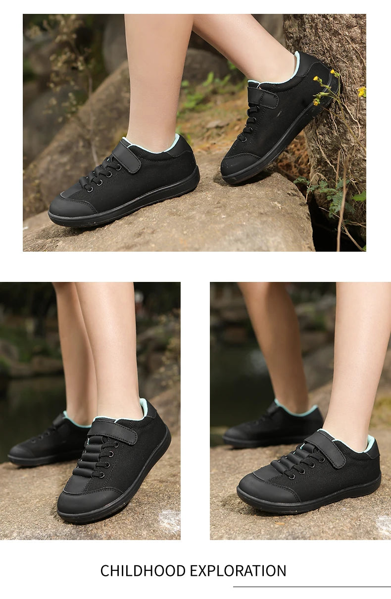 Chaussures pieds nus pour enfants, Version large, antidérapantes, pour garçons et filles, chaussures de Sport pour enfants, semelle saine zéro, respirantes