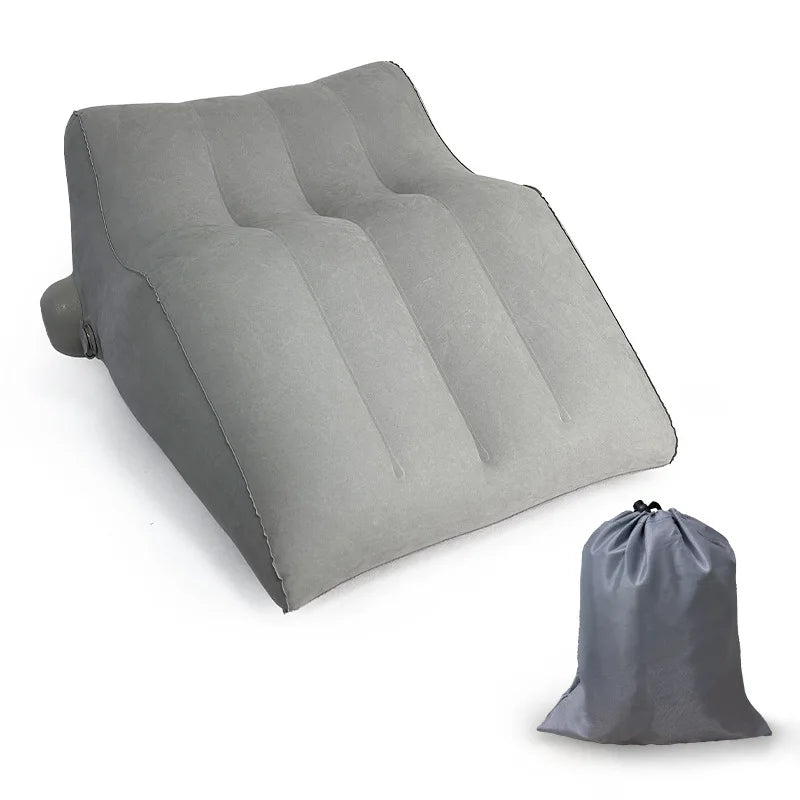 Lit gonflable oreiller de couchage coussin auxiliaire multifonctionnel Position sujet voyage Yoga coussin dossier artefact léger