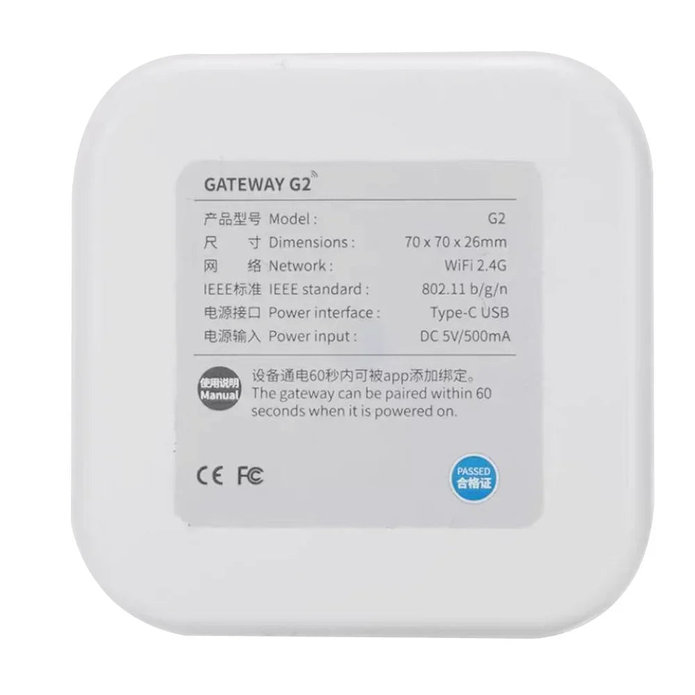 TTLOCK passerelle G2 G3 G3P G4 Bluetooth vers Wifi passerelle Hub WIFI/RJ45/POE/4G TLE pour serrure de porte de maison intelligente Ttlock App contrôle de téléphone