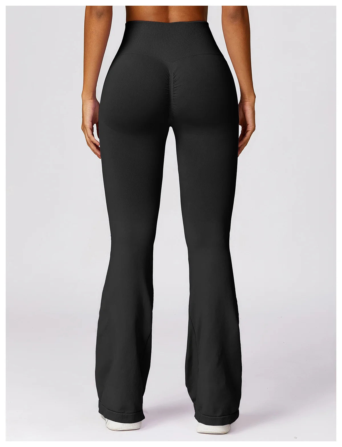 Leggings évasés sans couture pour femmes, pantalons évasés, pantalons de yoga, taille haute, pantalons à jambes larges, pantalons de sport évasés, vêtements de danse, entraînement de gym, fitness