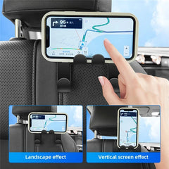 Appui-tête de voiture, essentiel pour les voyages sur route, support de voiture 2024, support pour téléphone, appui-tête arrière de voiture, support pour tablette, siège arrière