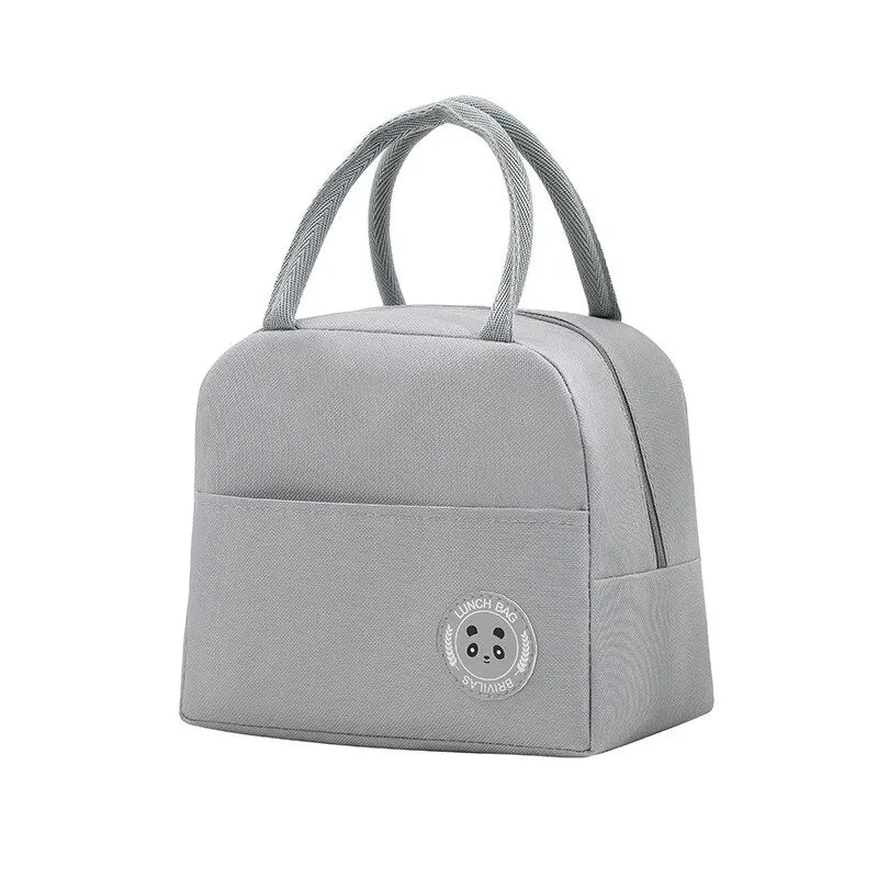 Sacs à lunch pour enfants, sac de pique-nique portable extérieur, sac de rangement des aliments, boîte à lunch pour enfants, documents solides, isolation thermique, grande capacité