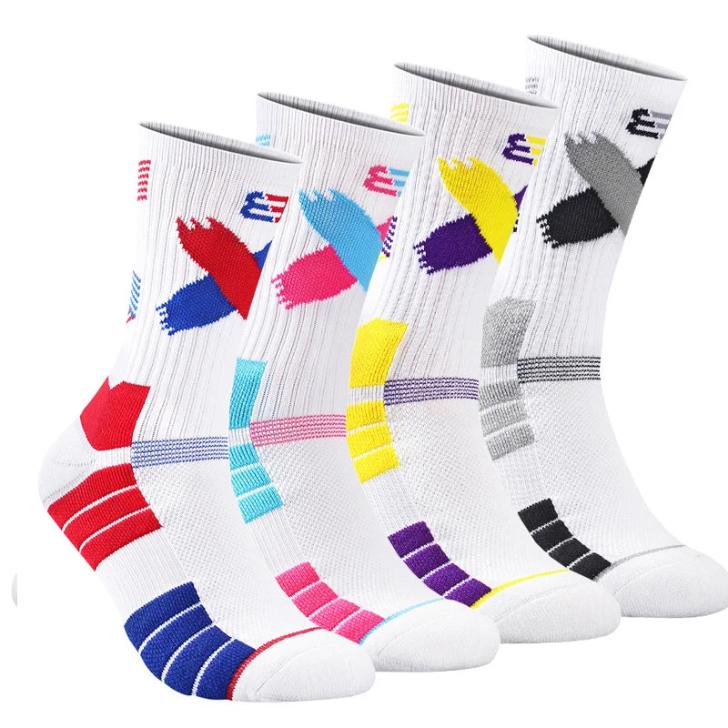 Compression sports socks for men and women, ideal for running, cycling and hiking