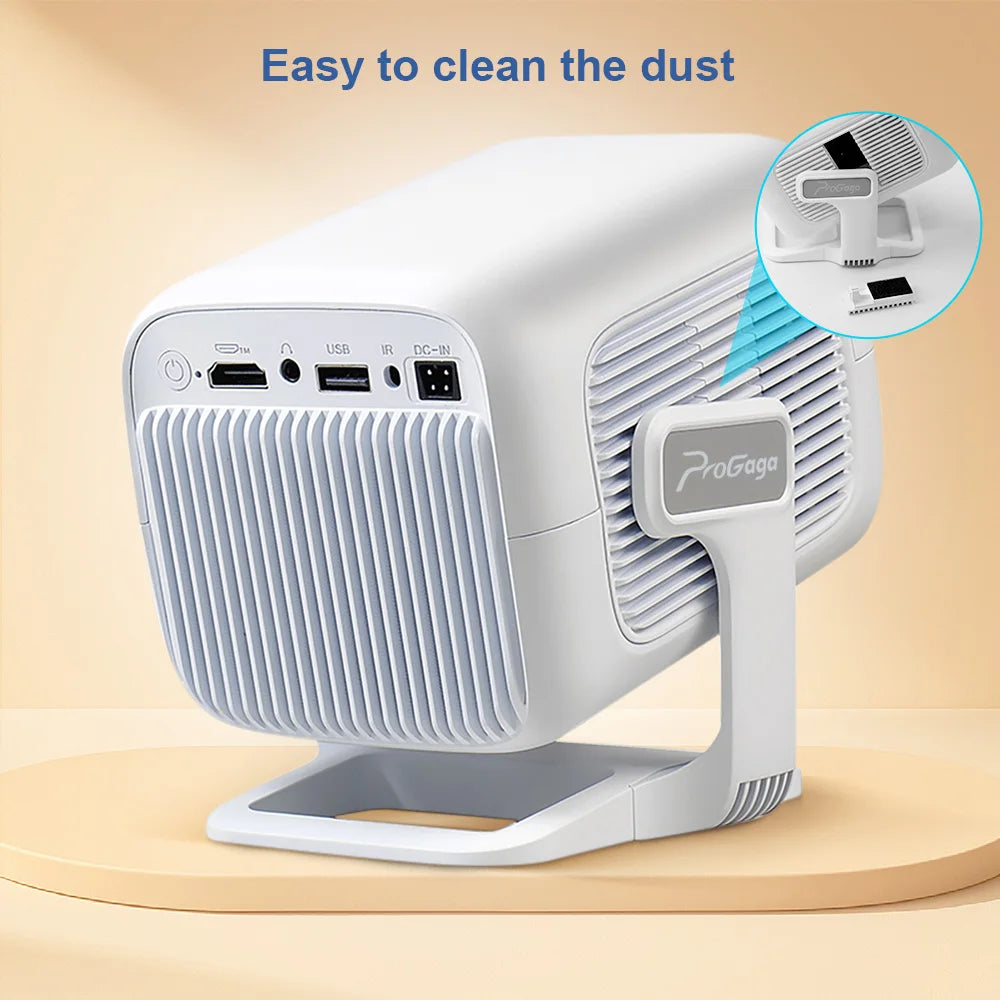 PROGAGA PG370 1080P projecteur Full HD pour film WiFi Android projecteur 4K PG370 Smart TV Home cinéma Mini projecteur vidéo Portable vidéoprojecteur videoprojecteur 4k projecteur projecteur vidéo retroprojecteur 4k