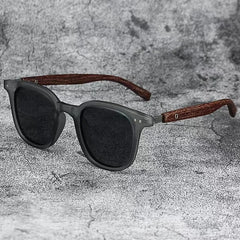 Retro wooden sunglasses for men and women, Mars polarized sunglasses, UV protection glasses, cycling, outdoor activities, street photography