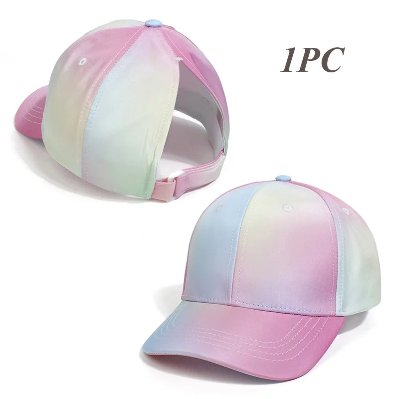 Casquettes de Baseball pour mère et enfant, accessoires d'été pour filles, chapeau de soleil, sport, voyage, pour enfants, réglable 53/56cm