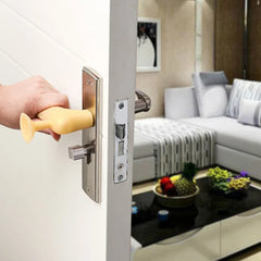 Butoir de porte poignée de porte protecteur poignées de porte étui Silicone bouton de porte couverture sécurité enfant bébé pare-chocs accessoires pour la maison