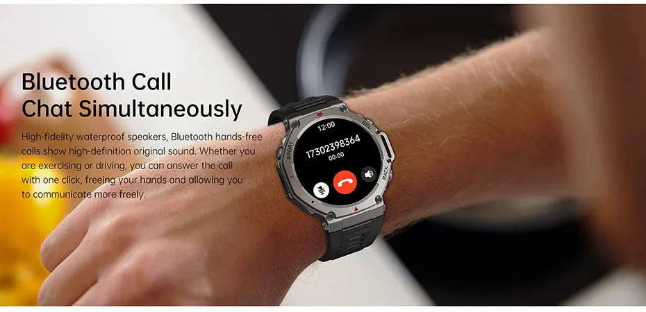 Montre intelligente pour t-rex 3 GPS Smartwatch AMOLED écran tactile 5ATM boussole extérieure moniteur de Sport de Fitness intelligent montre pour hommes pourXiaomi