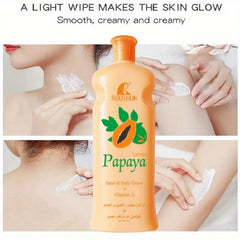 Lotion pour le corps papaye Lotion pour le corps hydratante quatre saisons rajeunissement de la peau Lotion hydratante nourrissante