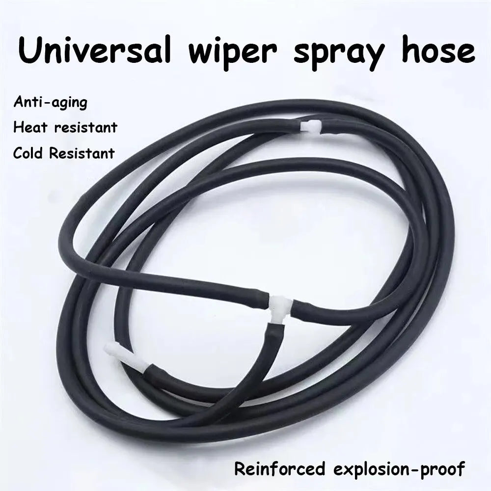 2M Car Windshield Wiper, Windshield Washer Hose, Automotive Car Wiper Blade Hose, Windshield Spray Jet