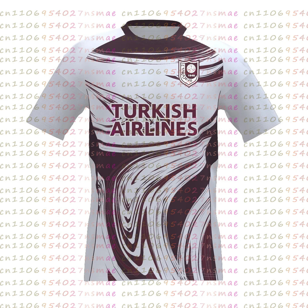 Maillot de football FK Sarajevo 2026 pour homme, tenue parent-enfant, respirant, séchage rapide, vêtements de sport Bosnie-Herzégovine