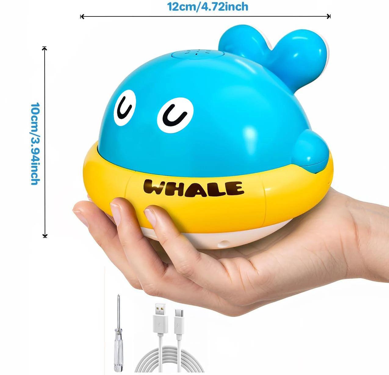 Jouets de bain pour bébé, jouets de bain pour enfants en bas âge, jouets de bain de baleine lumineuse, arroseur, Table d'eau de piscine, jouets pour nourrissons, fontaine de baignoire