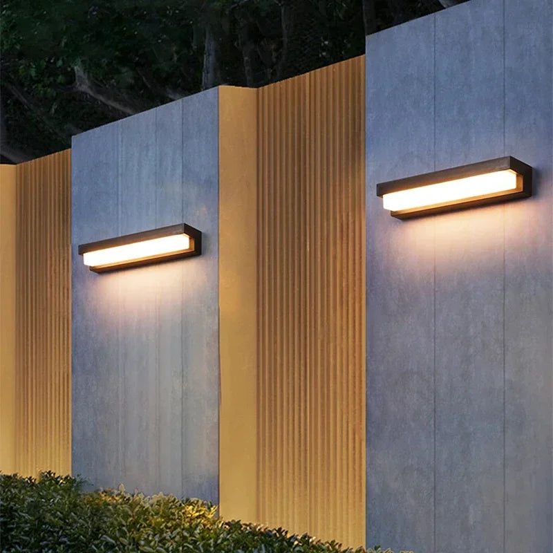 LED extérieur appliques solaires étanche lumière solaire balcon Villa porte cour muré éclairage clôture décor lampe solaire