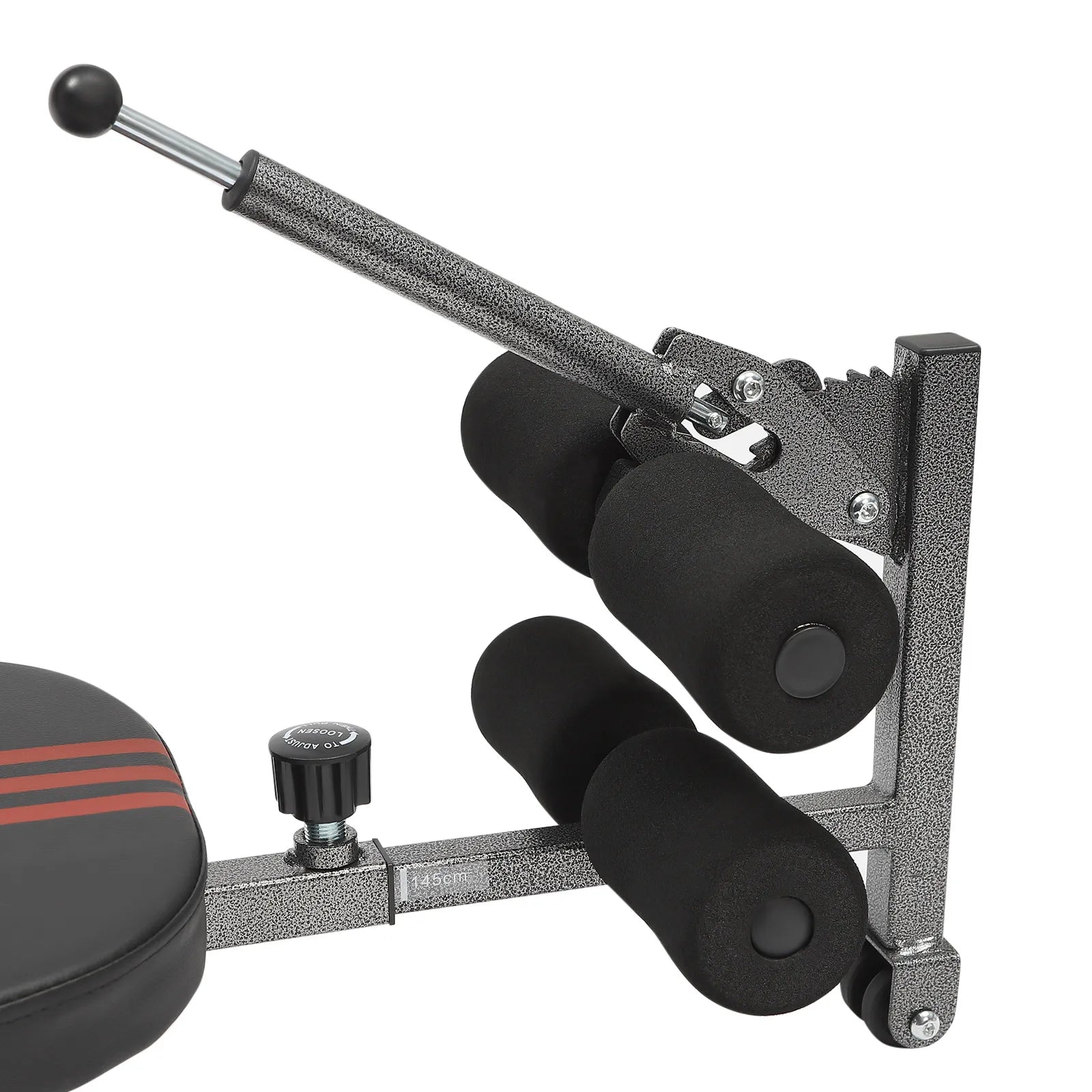 Extendable backrest decompression bench, inversion table, home workout bench, weight capacity up to 330 lbs