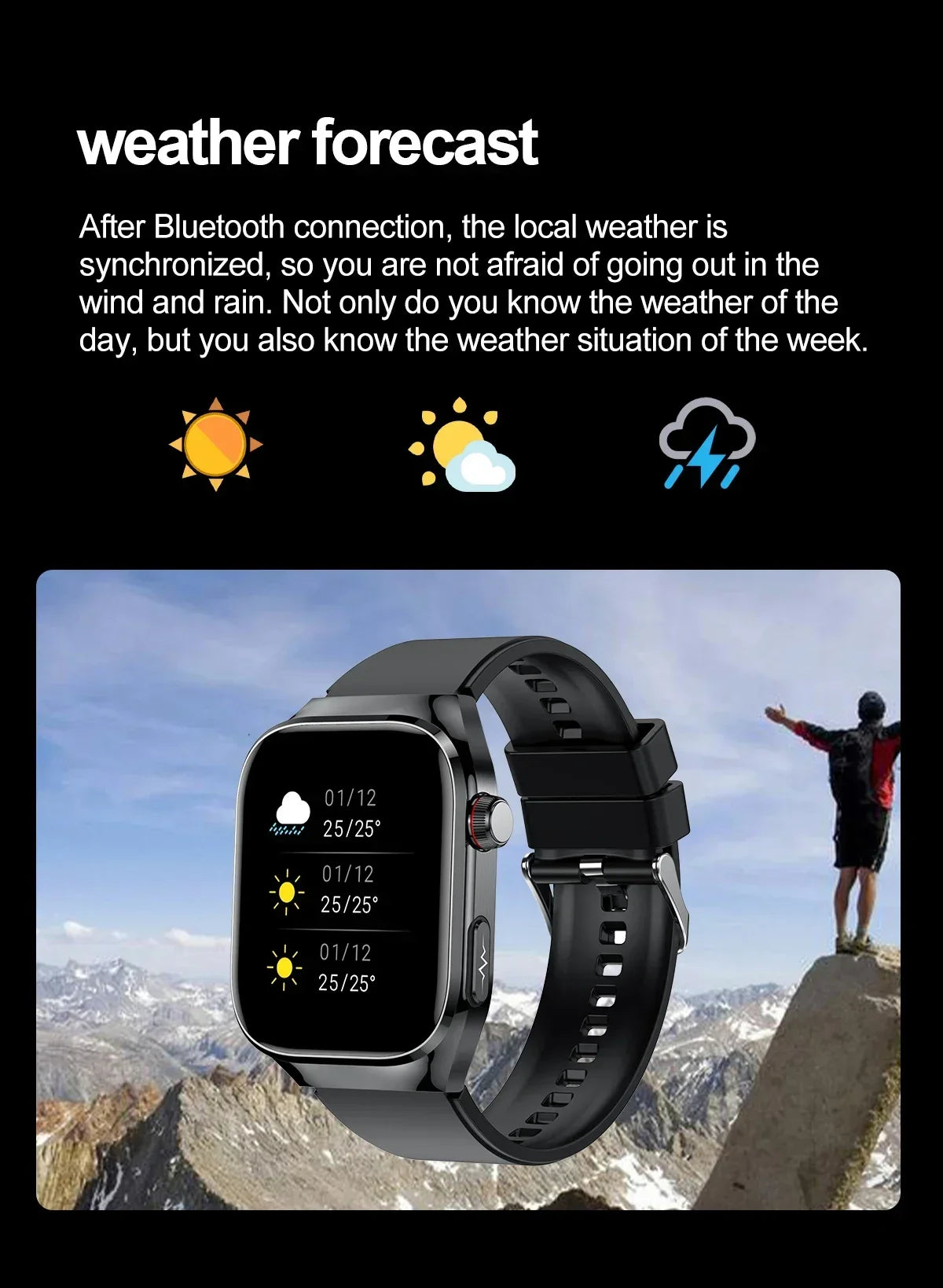 Xiaomi pression artérielle acide uricique graisse corporelle Smartwatch Micro examen physique orgue santé montres Bluetooth appel montre intelligente