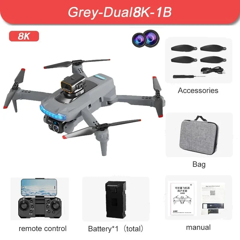 Xiaomi P15 Drone 4K Professional Camera 8K GPS HD Aerial Photography Dual Omnidirectional Camera Obstacle Avoidance Drone
