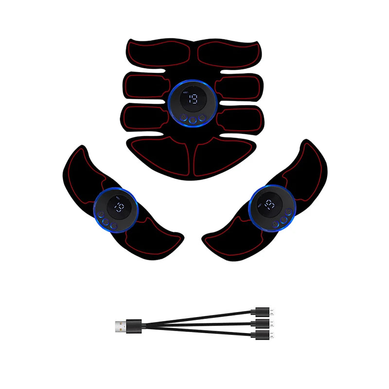 Thérapie de massage électrique EMS, stimulateur musculaire aste par USB, instituts photo, méridien numérique, masseur complet du corps, fitness